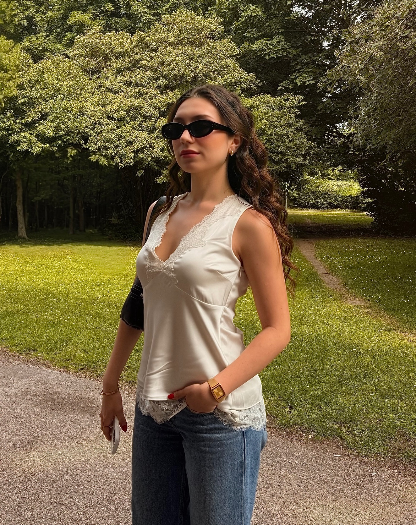 Baran portrait outdoors